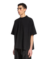 Black Cotton T-Shirt | PDP | Antonia