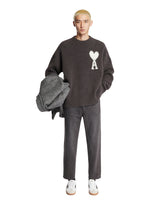 Gray Tapered Fit Jeans | PDP | Antonia