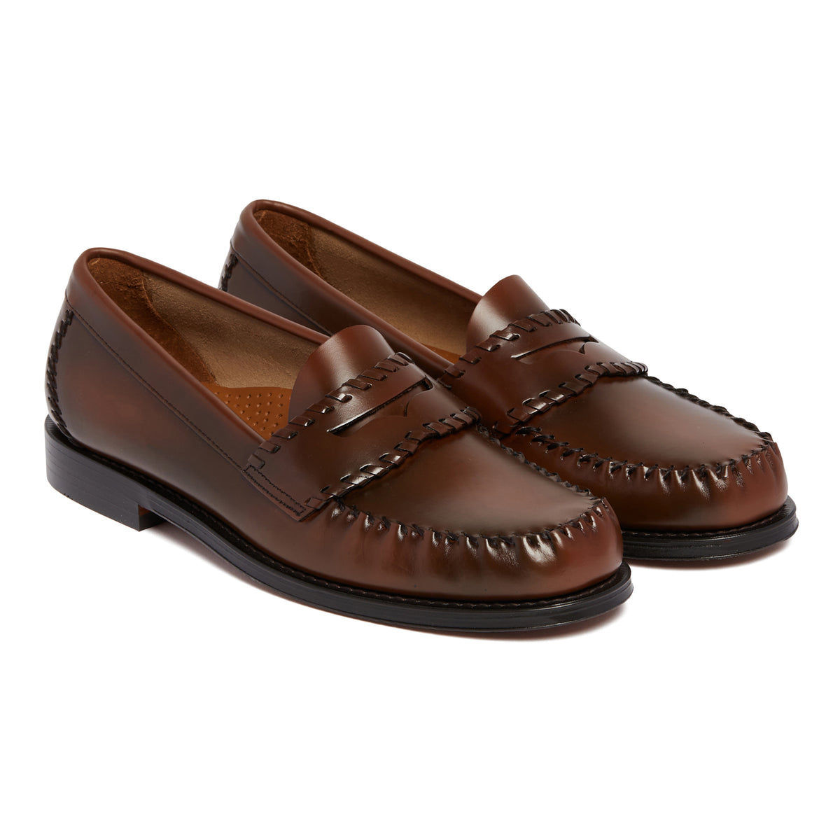 Brown Weejuns Logan Loafers | G.H.BASS EST.1876 - Antonia
