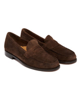 Brown Suede Loafers | PDP | Antonia