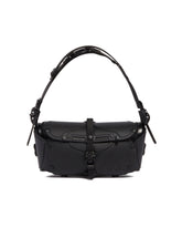 Black Mini Stereo Bag | PDP | Antonia