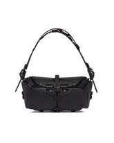 Black Mini Stereo Bag | PDP | Antonia