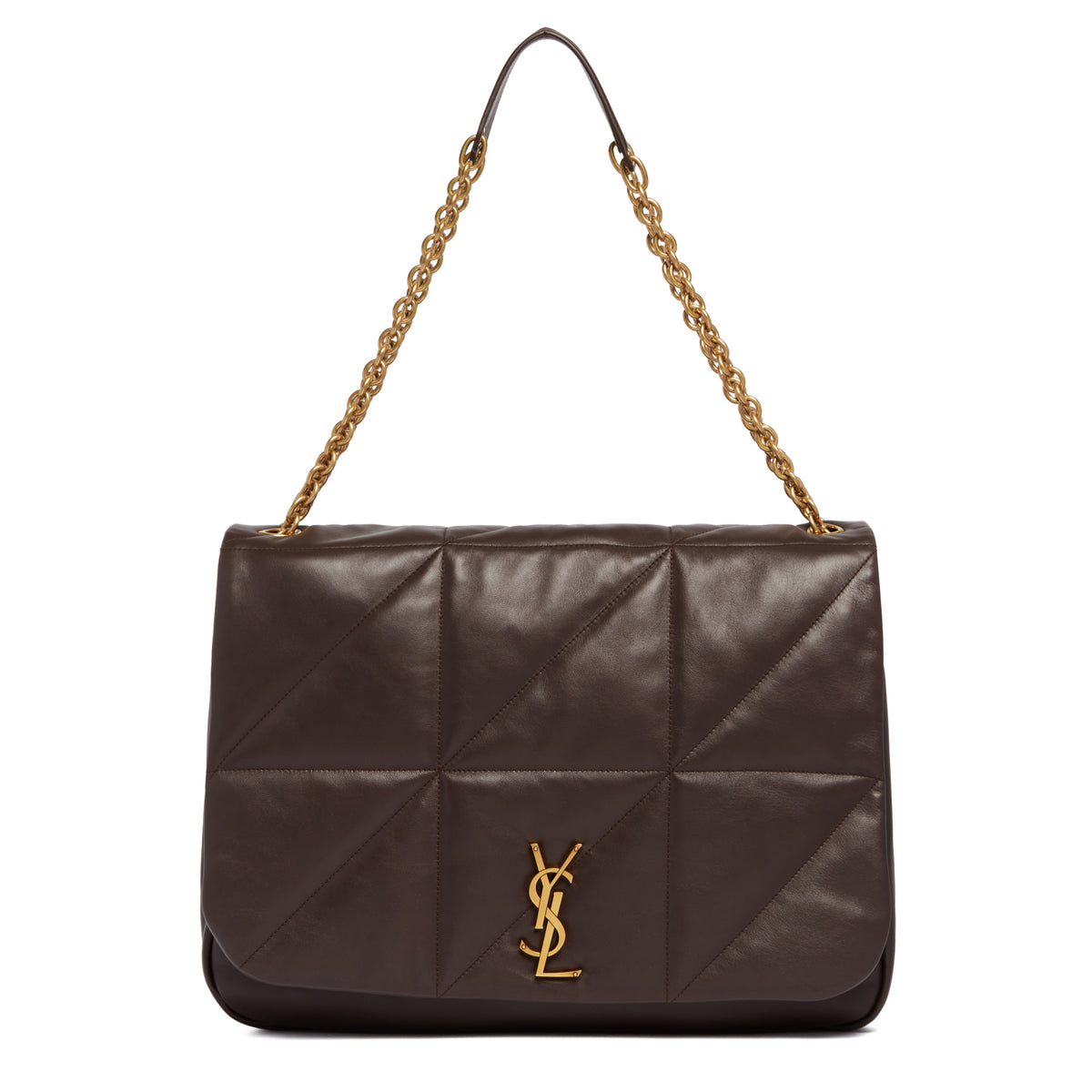Brown Jamie Leather Bag SAINT LAURENT Antonia
