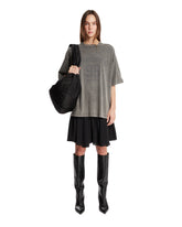 Gray T-Shirt Dress | PDP | Antonia