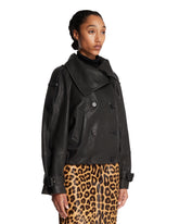 Black Double-Breasted Jacket | PDP | Antonia