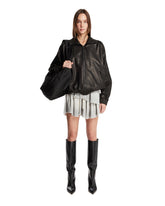 Giacca In Pelle Nera | PDP | Antonia