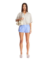 Blue Striped Shorts | PDP | Antonia