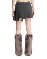 Gray Pleated Skirt | PDP | Antonia