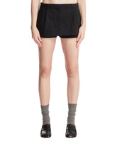 Black Layered Mini Skirt | PDP | Antonia