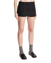 Black Layered Mini Skirt | PDP | Antonia