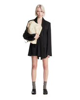 Black Layered Mini Skirt | PDP | Antonia