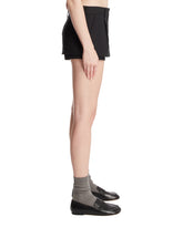 Black Layered Mini Skirt | PDP | Antonia