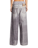 Gray Trompe L'Oeil Pants | PDP | Antonia