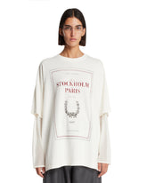 White Stockholm Paris T-Shirt | PDP | Antonia
