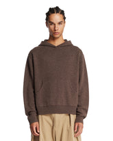 Brown Cashmere Hoodie | PDP | Antonia