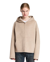Beige Hooded Jacket | PDP | Antonia