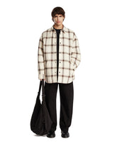 Camicia In Flanella Beige | PDP | Antonia