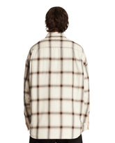 Beige Flannel Shirt | PDP | Antonia