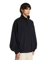 Giacca Zip-Up Gessata Blu | PDP | Antonia