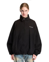 Black Logo Jacket | PDP | Antonia