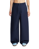 Pantaloni In Cotone Blu | PDP | Antonia