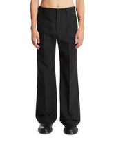 Pantaloni In Misto Lana Neri | PDP | Antonia