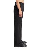 Pantaloni In Misto Lana Neri | PDP | Antonia