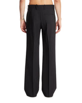 Pantaloni In Misto Lana Neri | PDP | Antonia