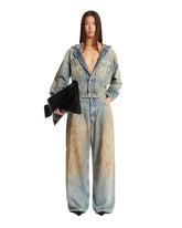 Blue Vintage Effect Jeans | PDP | Antonia