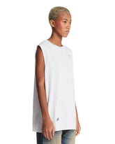 Gray Logo-Embossed Top | PDP | Antonia