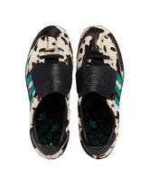 White and Black Samba LT Sneakers | PDP | Antonia