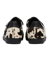 White and Black Samba LT Sneakers | PDP | Antonia