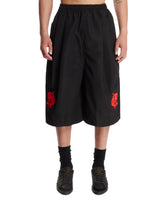 Adidas Originals x Willy Chavarria Black Oversize Shorts | PDP | Antonia