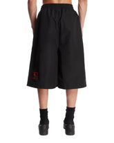 Adidas Originals x Willy Chavarria Black Oversize Shorts | PDP | Antonia