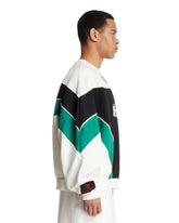 Adidas Originals x Willy Chavarria White Chavarria Chicano Sweatshirt | PDP | Antonia