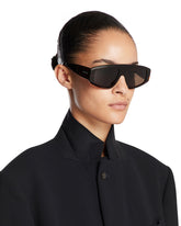 Brown Aviator Mask Sunglasses | PDP | Antonia