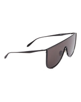 Black Metal Shield Sunglasses | PDP | Antonia