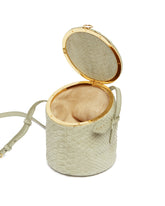 Green Small La Canette Leather Bag | PDP | Antonia