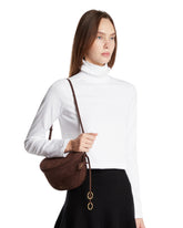 Brown East West Belt Bag | PDP | Antonia