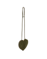 Green Le Coeur Suede Bag | PDP | Antonia