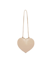 Beige Suede Le Coeur Bag | PDP | Antonia