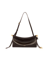 Brown Small Le Click East West Bag | PDP | Antonia