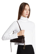 Brown Small Le Click East West Bag | PDP | Antonia