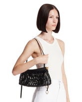 Black East West Media Woven Bag | PDP | Antonia