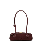 Burgundy Small Le Teckel Bag | PDP | Antonia