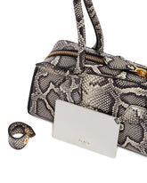 Snake-Print Small Le Teckel Leather Bag | PDP | Antonia
