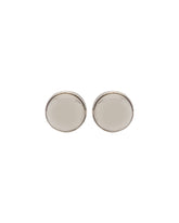Silver-Tone Sphere Earrings | PDP | Antonia