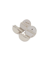 Silver-Tone Sphere Earrings | PDP | Antonia