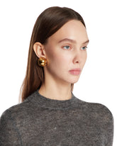 Golden Sphere Earrings | PDP | Antonia