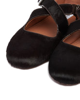 Brown Cross-Strap Flat Ballerinas | PDP | Antonia